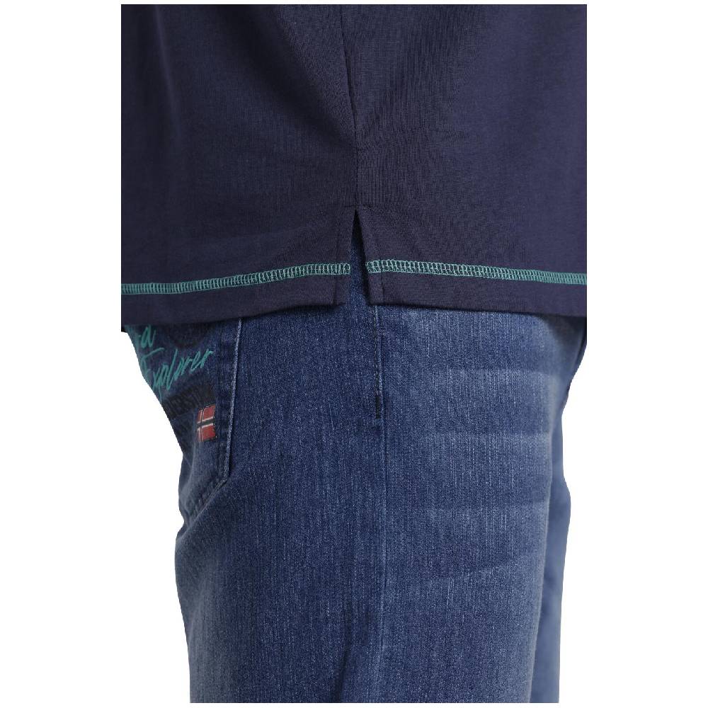 Jan Vanderstorm T-Shirt NORDGER Dunkelblau