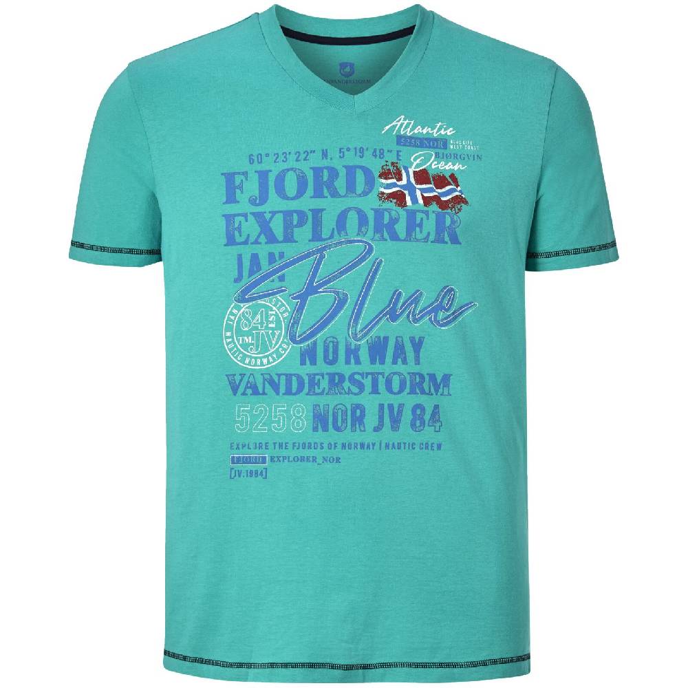 Jan Vanderstorm T-Shirt NORDGER grün