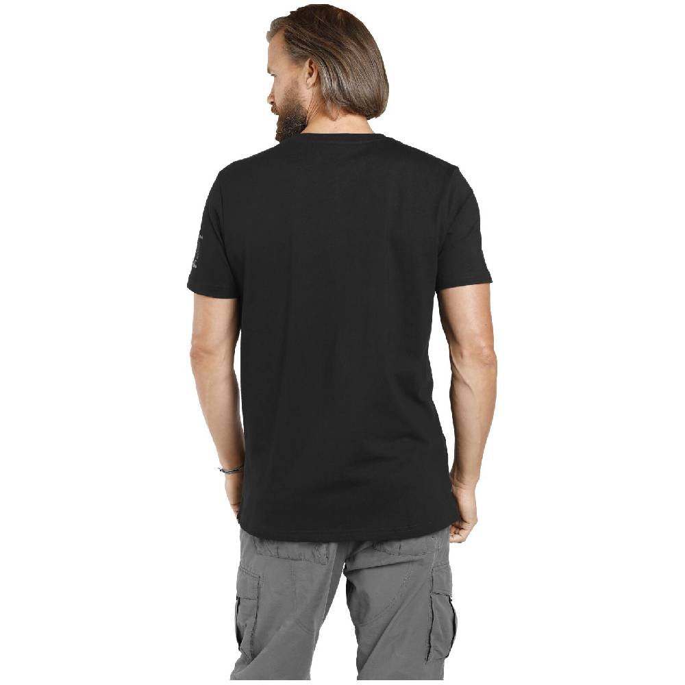 Jan Vanderstorm T-Shirt PAALE Schwarz