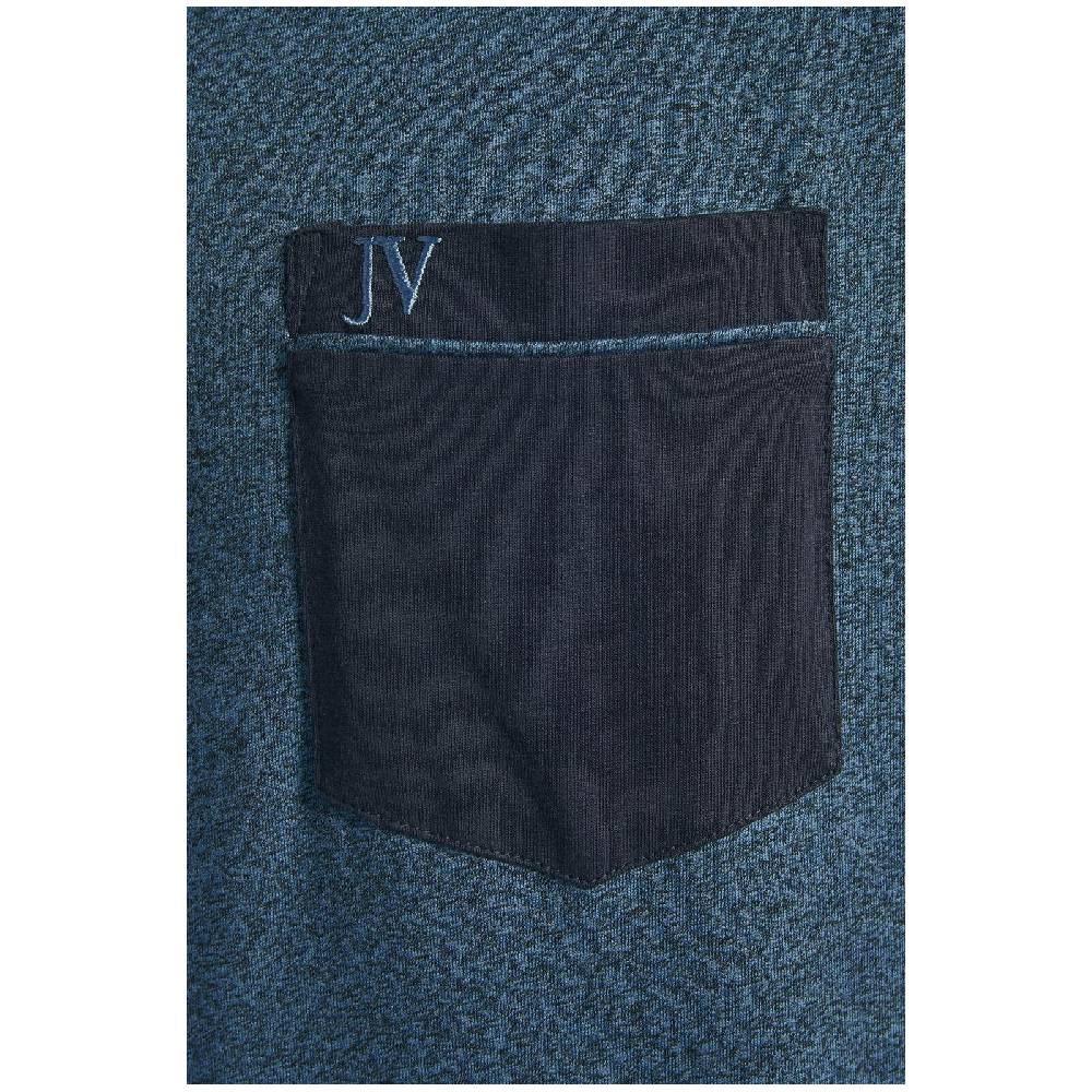 Jan Vanderstorm T-Shirt PARELI Petrol Melange