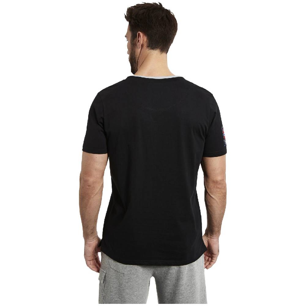 Jan Vanderstorm T-Shirt PEDER Schwarz