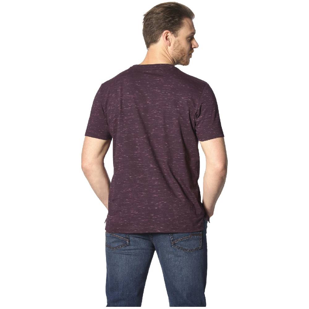 Jan Vanderstorm T-Shirt PERDALSON Lila Melange