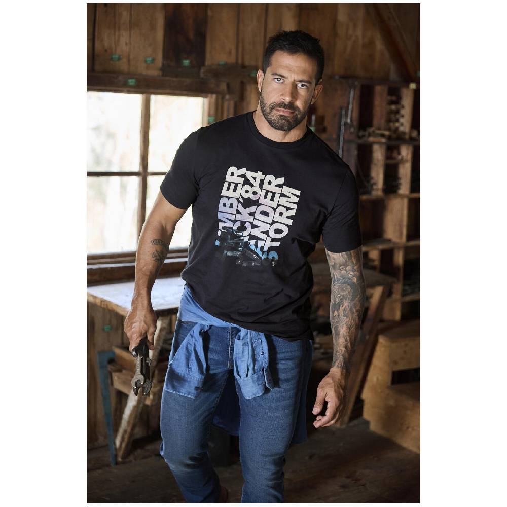 Jan Vanderstorm T-Shirt RANSTEIN Schwarz