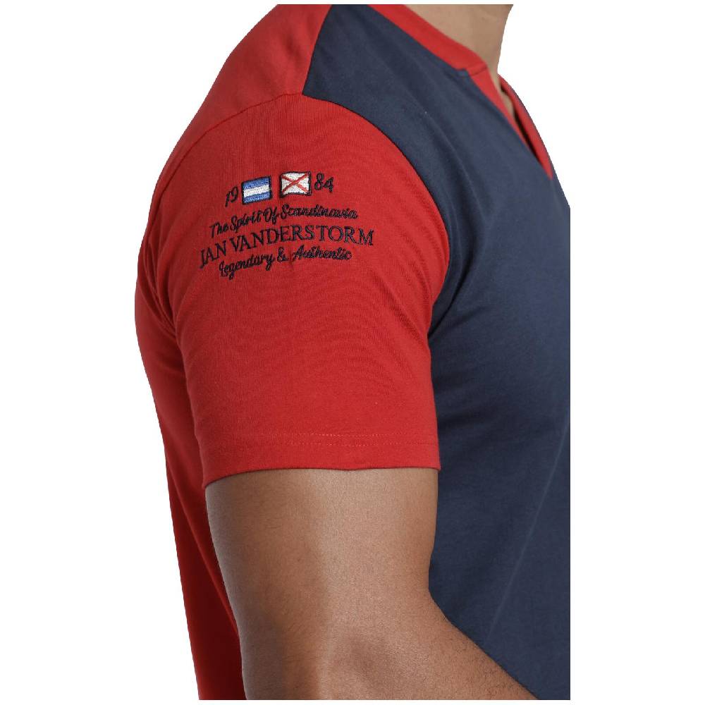 Jan Vanderstorm T-Shirt SIGISMUND Dunkelblau