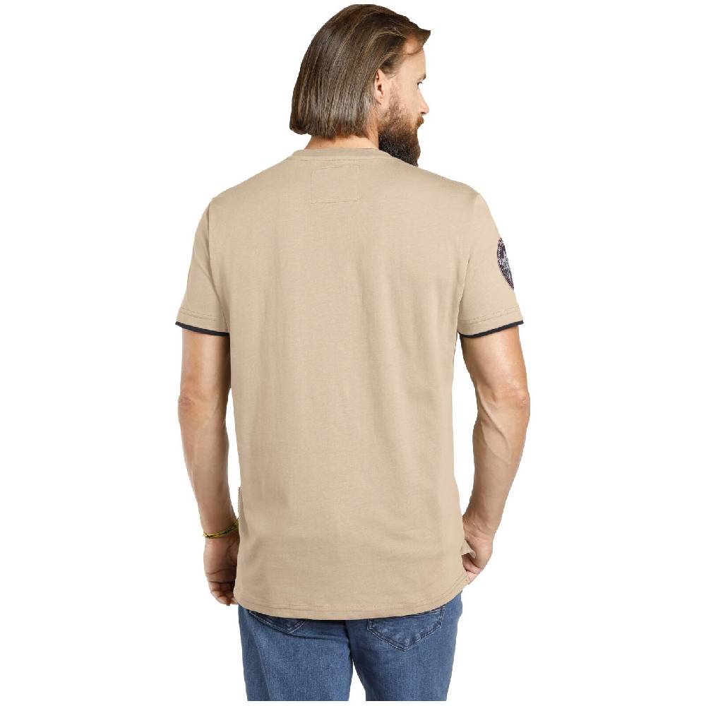Jan Vanderstorm T-Shirt SÖLVE Beige