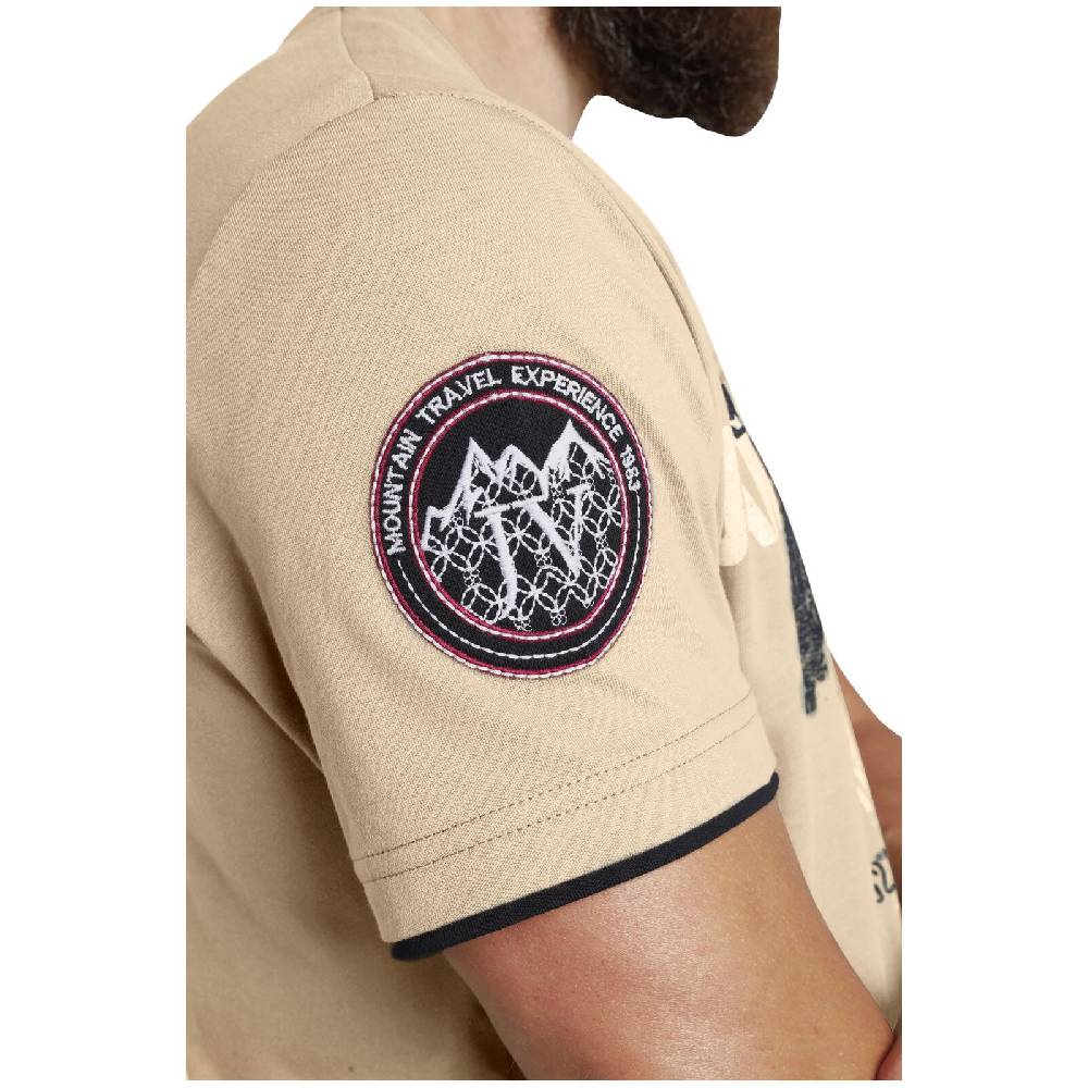 Jan Vanderstorm T-Shirt SÖLVE Beige