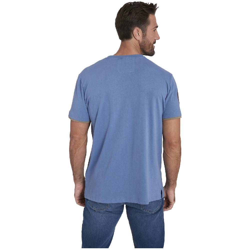 Jan Vanderstorm T-Shirt SÖLVE Blau