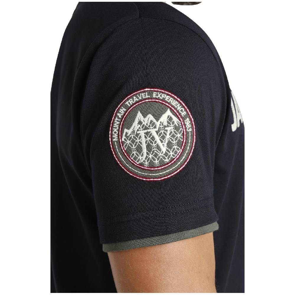 Jan Vanderstorm T-Shirt SÖLVE Dunkelblau