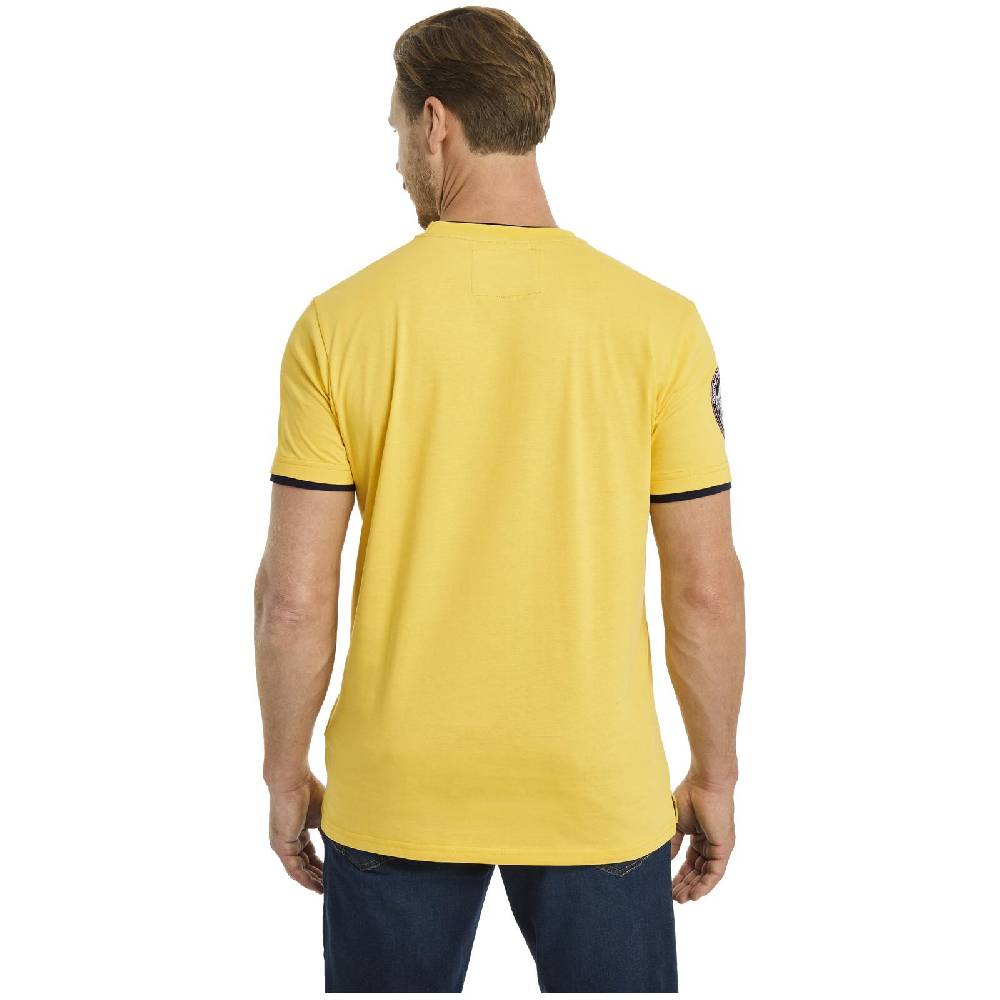 Jan Vanderstorm T-Shirt SÖLVE Gelb