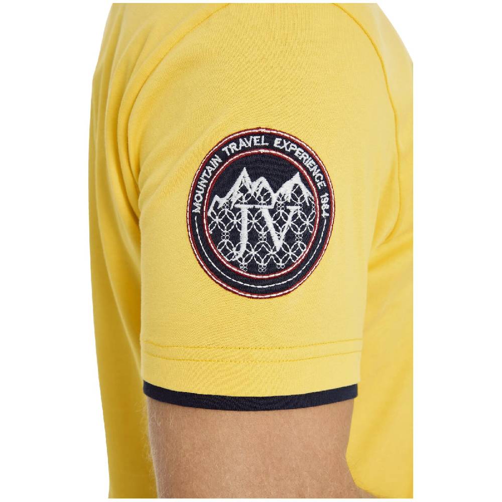 Jan Vanderstorm T-Shirt SÖLVE Gelb