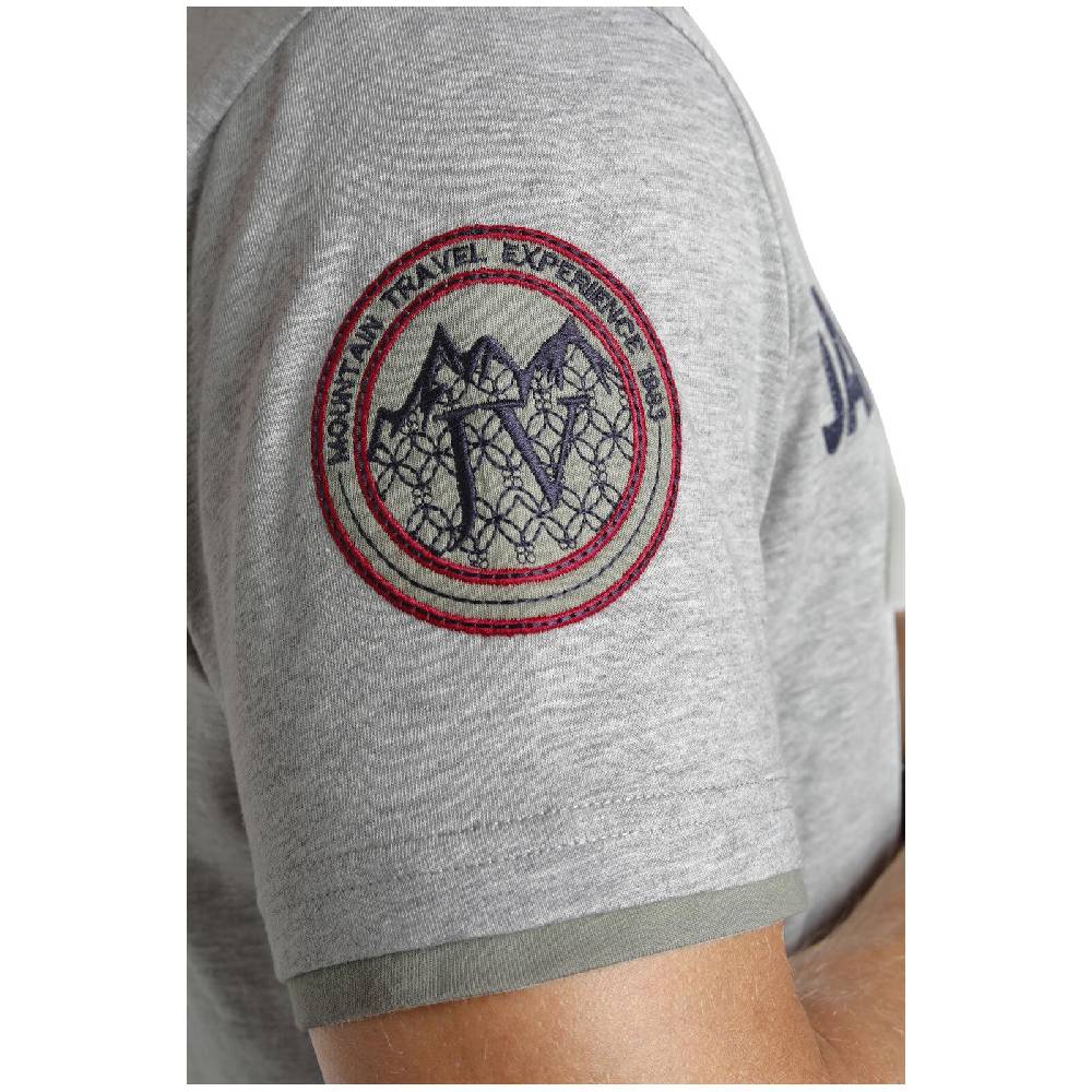 Jan Vanderstorm T-Shirt SÖLVE Grau