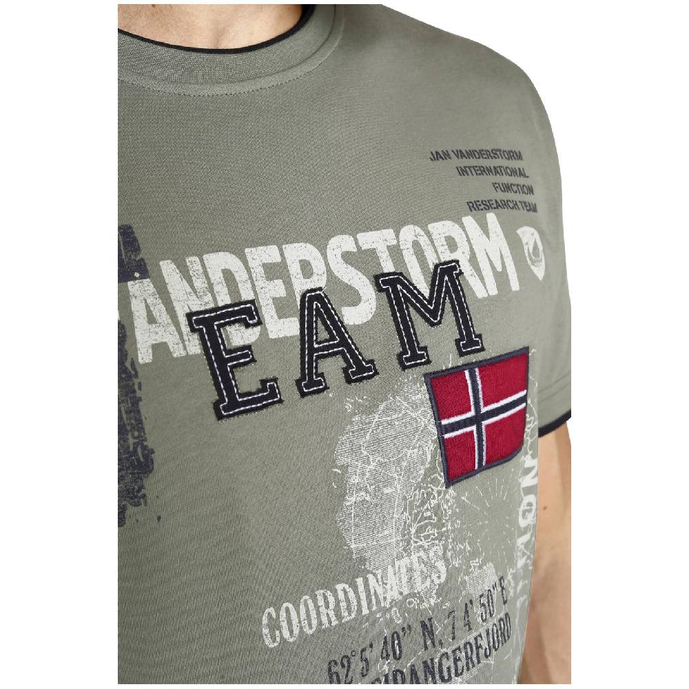 Jan Vanderstorm T-Shirt SÖLVE Oliv