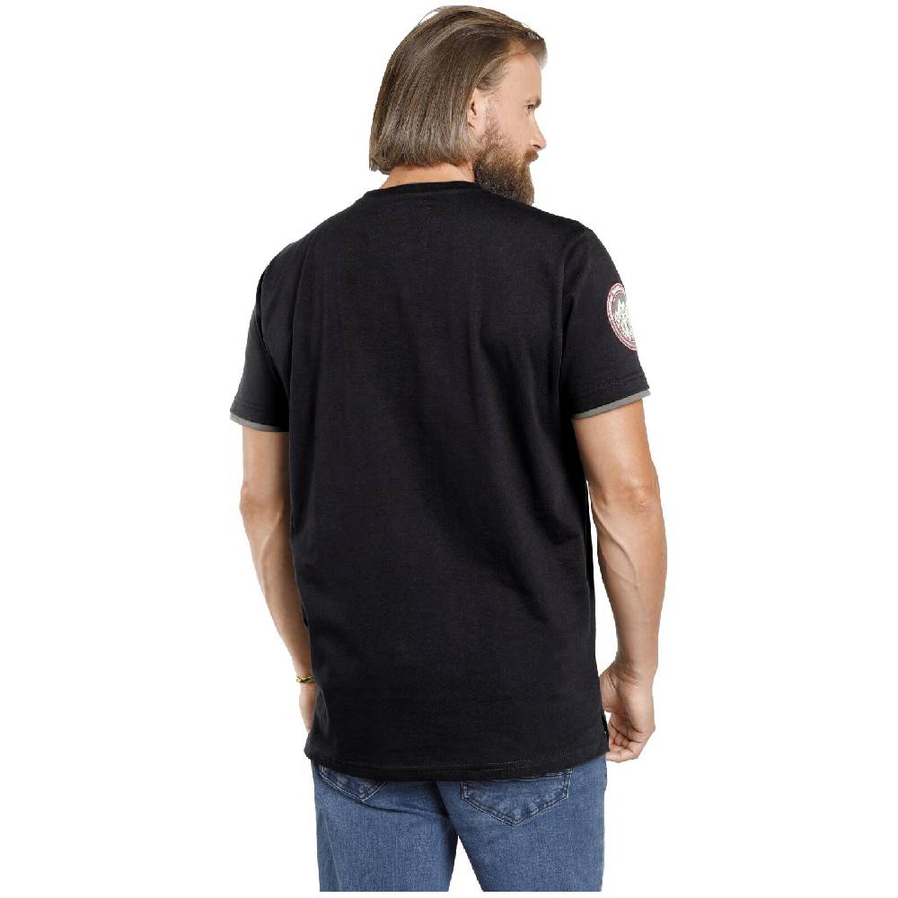 Jan Vanderstorm T-Shirt SÖLVE Schwarz