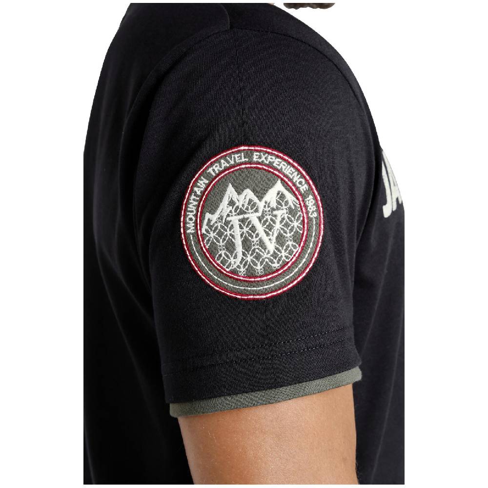 Jan Vanderstorm T-Shirt SÖLVE Schwarz