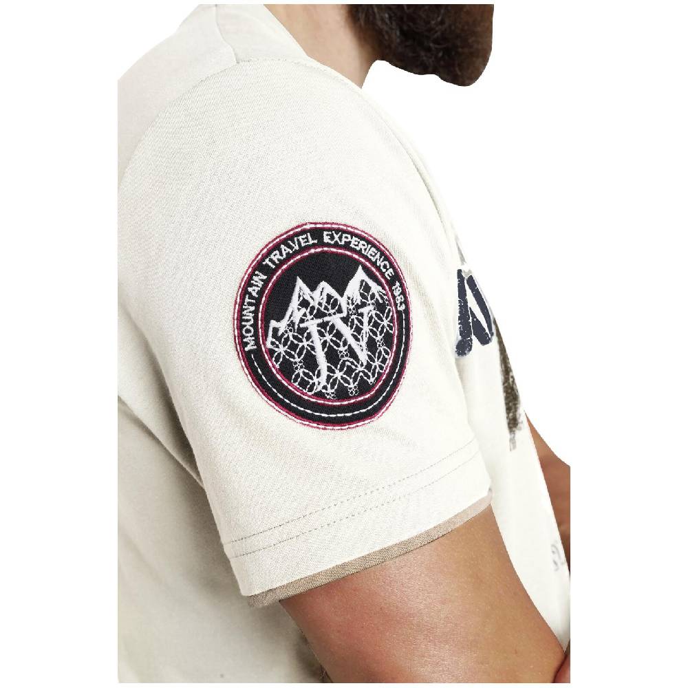 Jan Vanderstorm T-Shirt SÖLVE Wollweiß