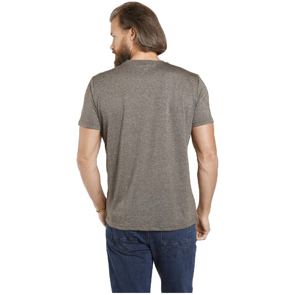 Jan Vanderstorm T-Shirt TAIT Oliv Melange