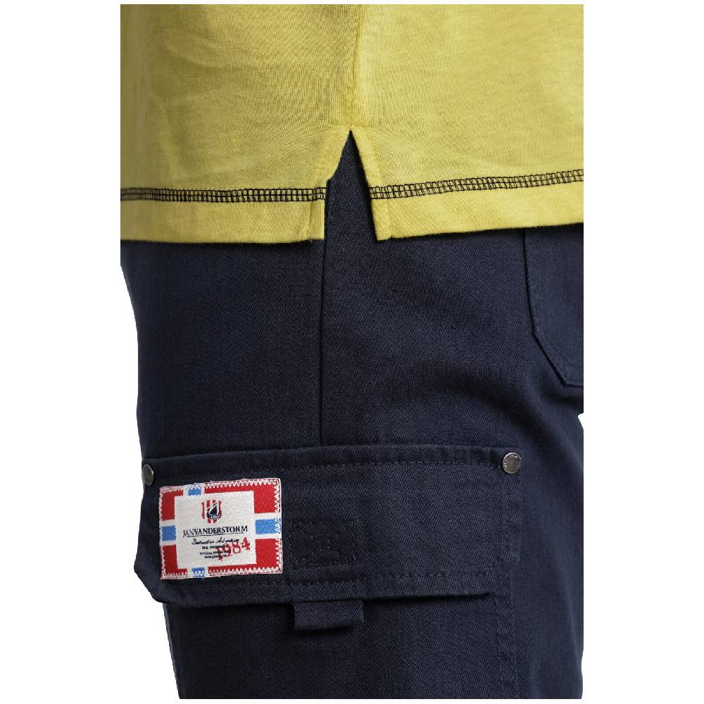 Jan Vanderstorm T-Shirt TANKRED Gelb