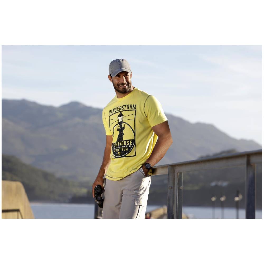 Jan Vanderstorm T-Shirt TANKRED Gelb