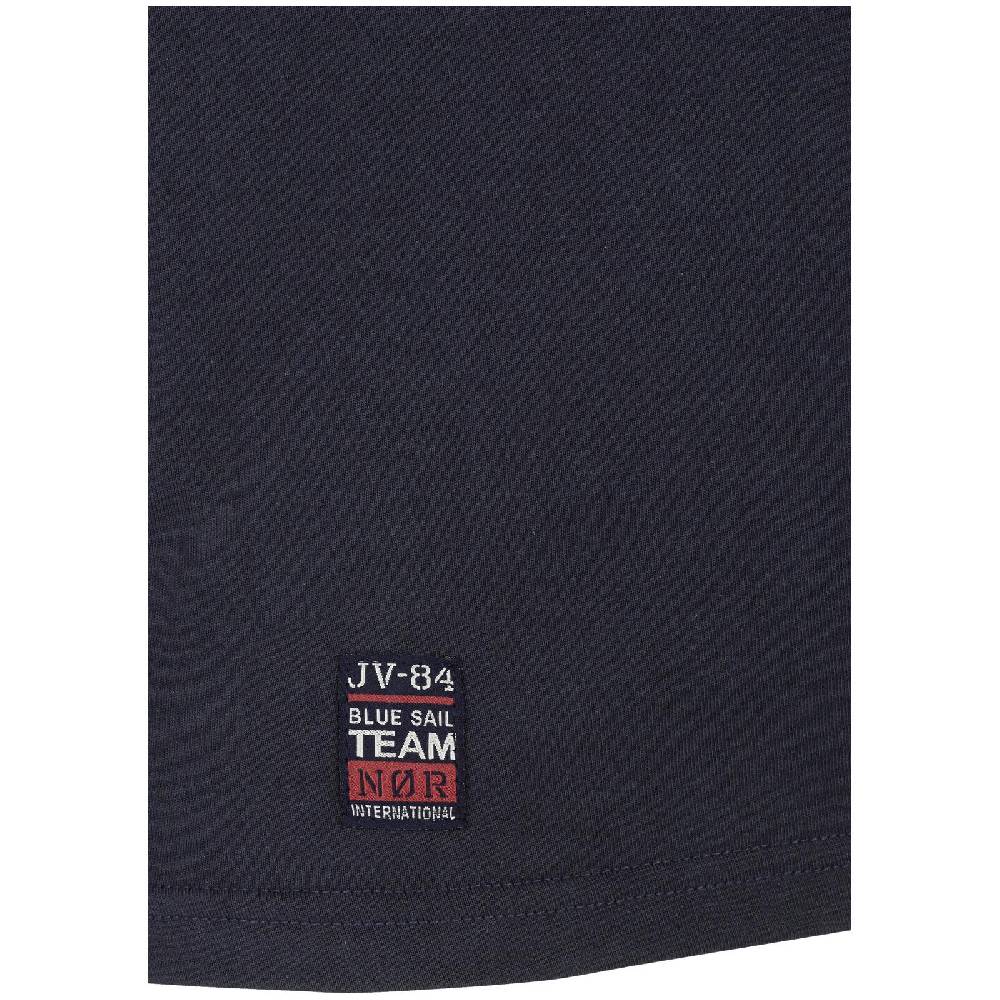 Jan Vanderstorm T-Shirt TERNO Dunkelblau