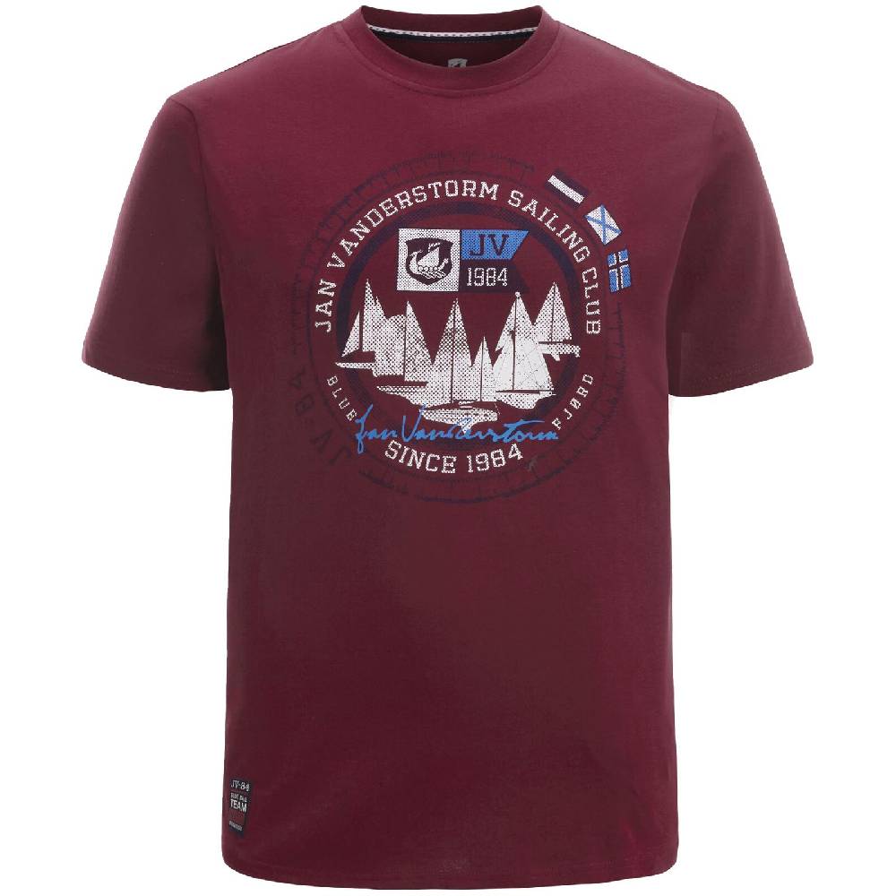 Jan Vanderstorm T-Shirt TERNO rot