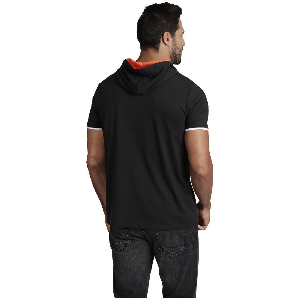 Jan Vanderstorm T-Shirt THIADE Schwarz