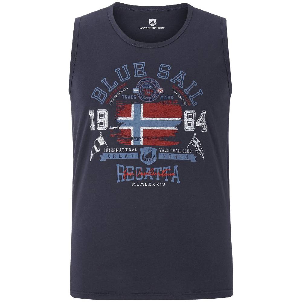 Jan Vanderstorm Tanktop BEUTE dunkelblau