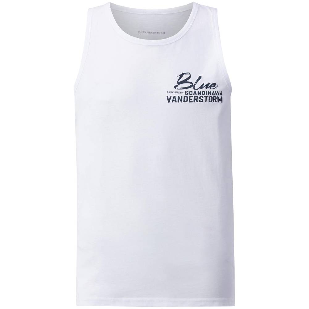 Jan Vanderstorm Tanktop FELTON weiß