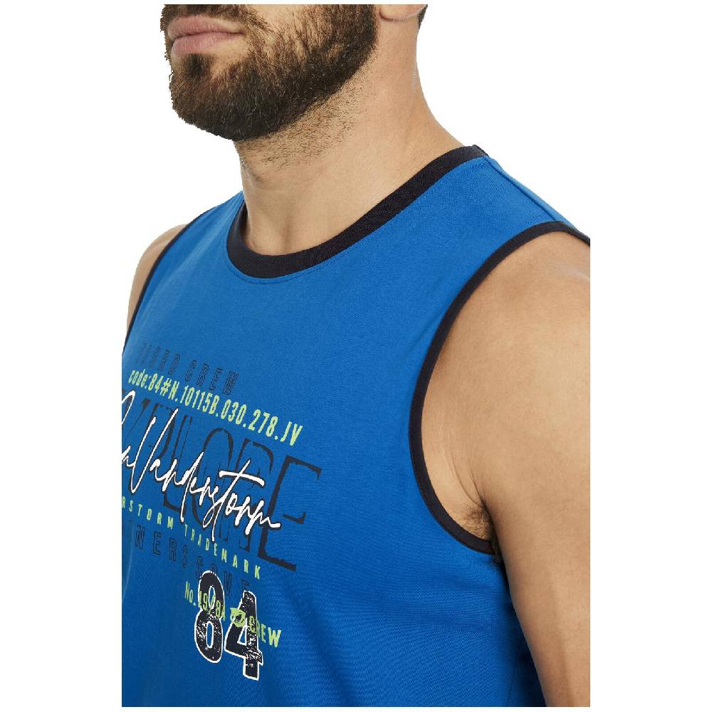 Jan Vanderstorm Tanktop FRODEWIN Royal Blau
