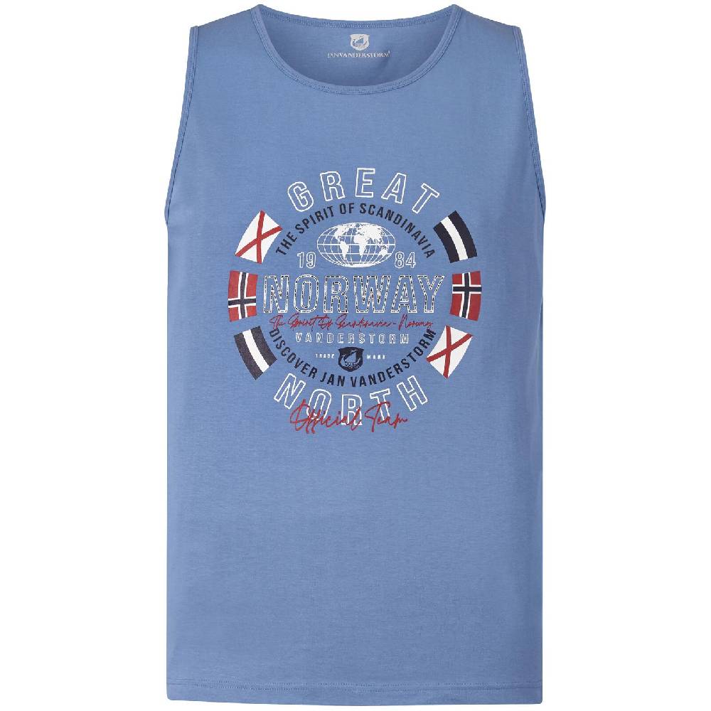 Jan Vanderstorm Tanktop TAMPPI blau
