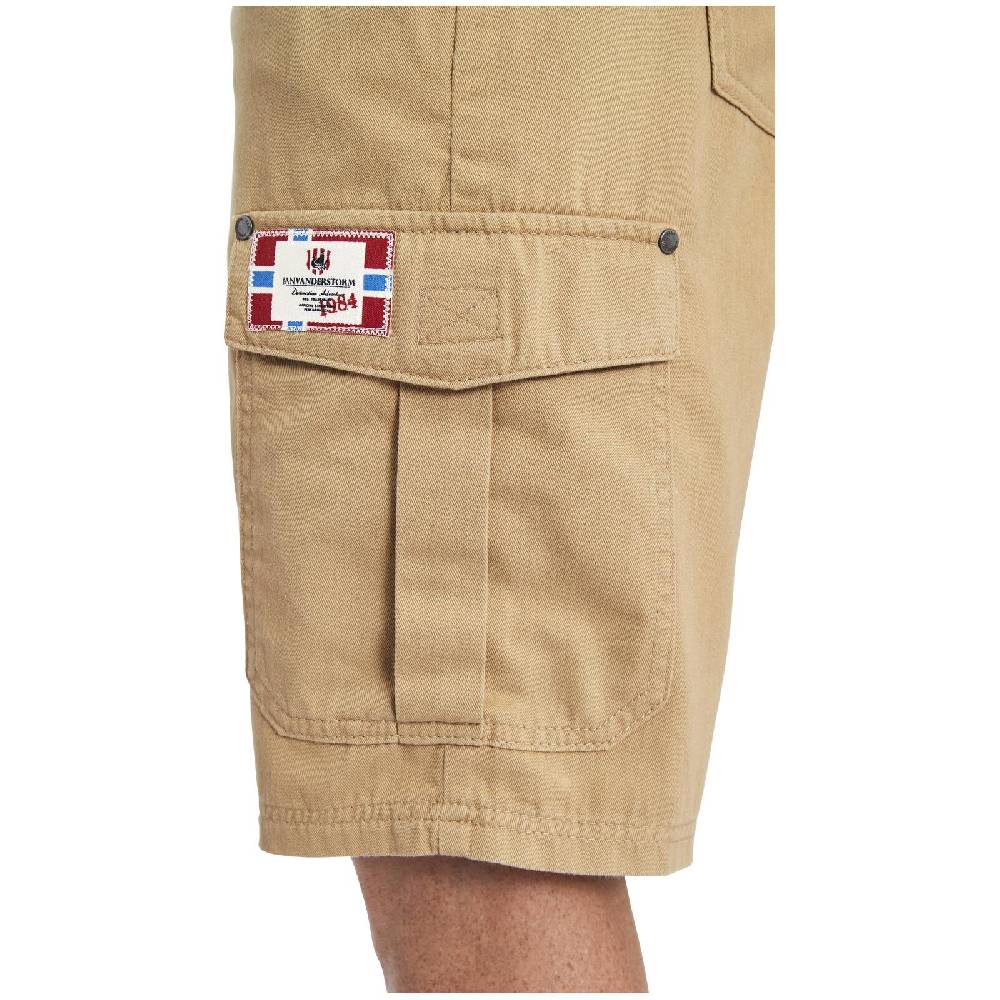 Jan Vanderstorm Tiefbundbermuda HEIMERAM Beige