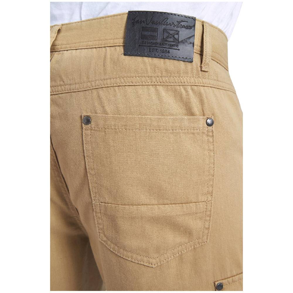 Jan Vanderstorm Tiefbundbermuda HEIMERAM Beige