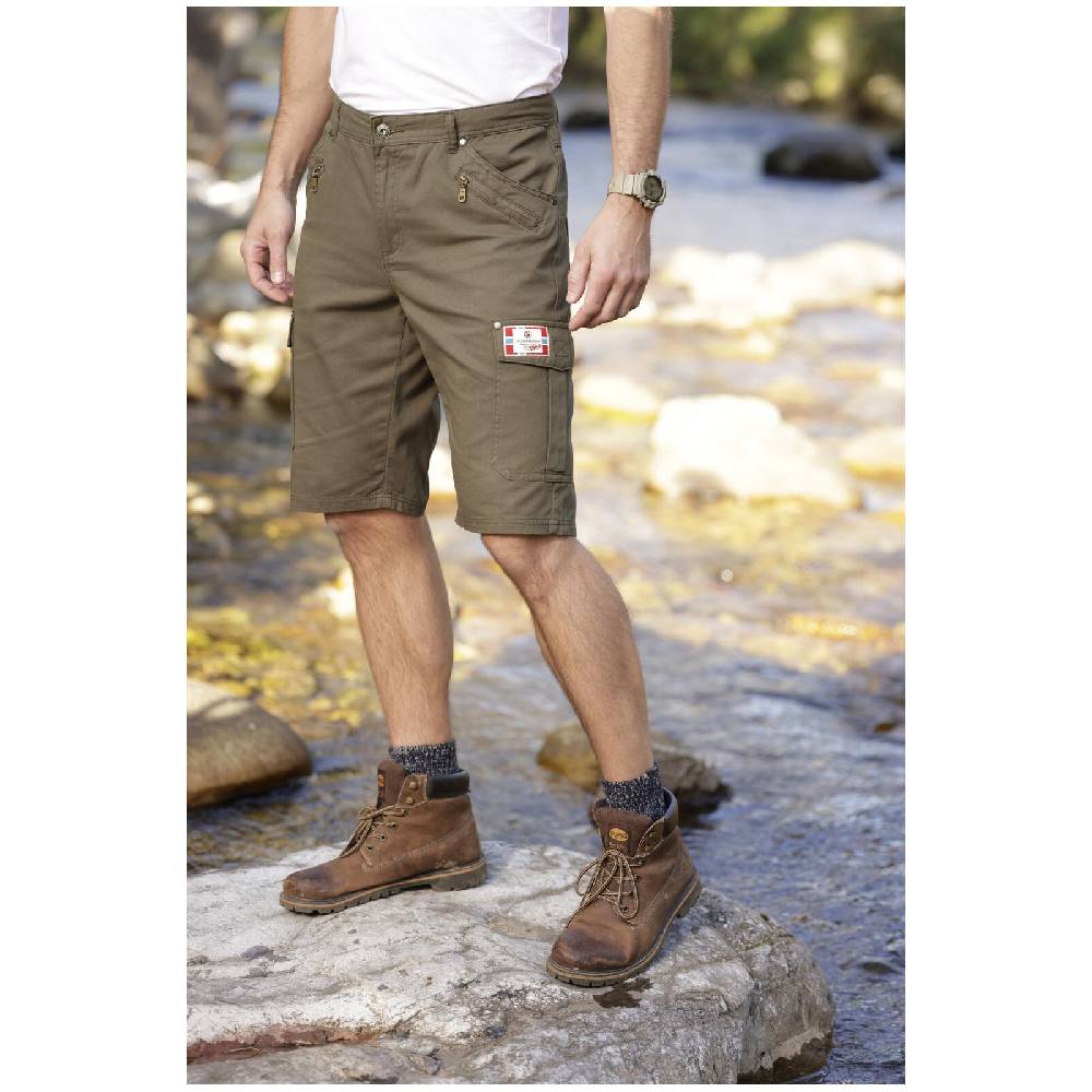 Jan Vanderstorm Tiefbundbermuda HEIMERAM Oliv