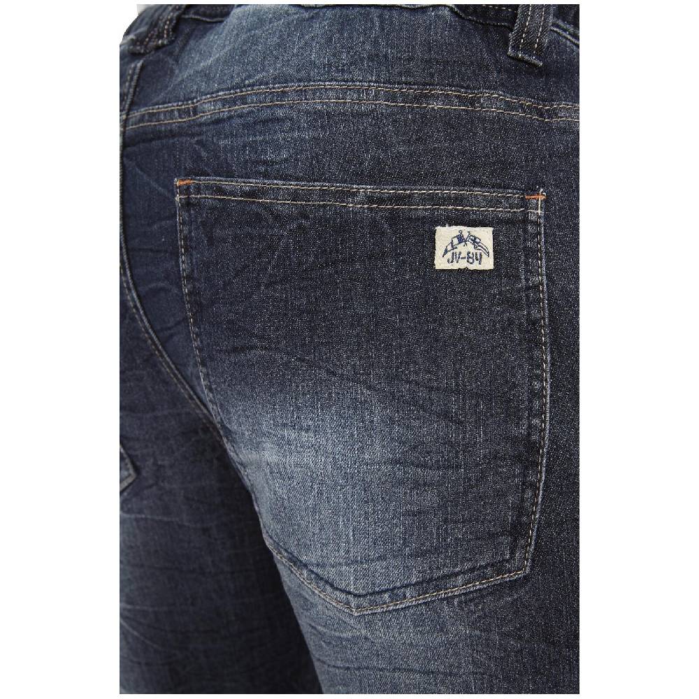 Jan Vanderstorm Tiefbundbermuda LAMBRIT Dunkelblau