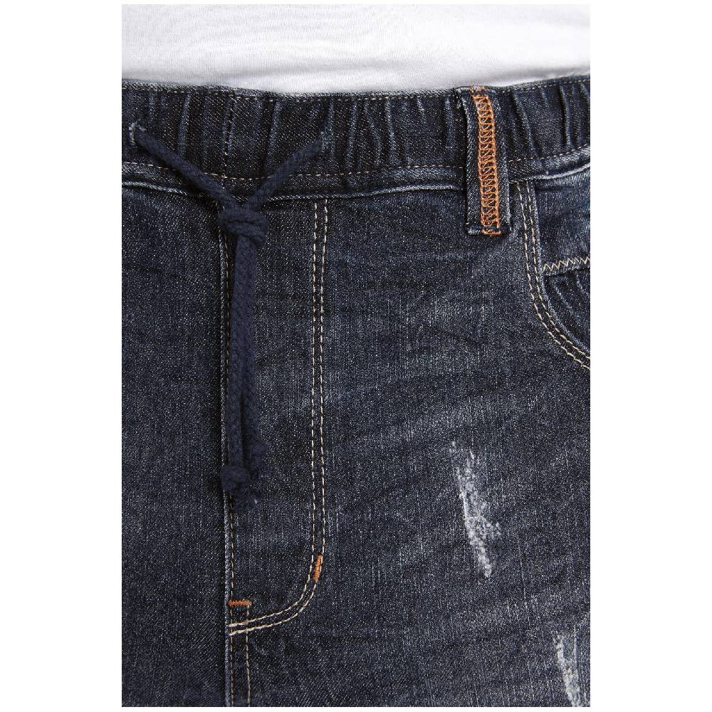 Jan Vanderstorm Tiefbundbermuda LAMBRIT Dunkelblau