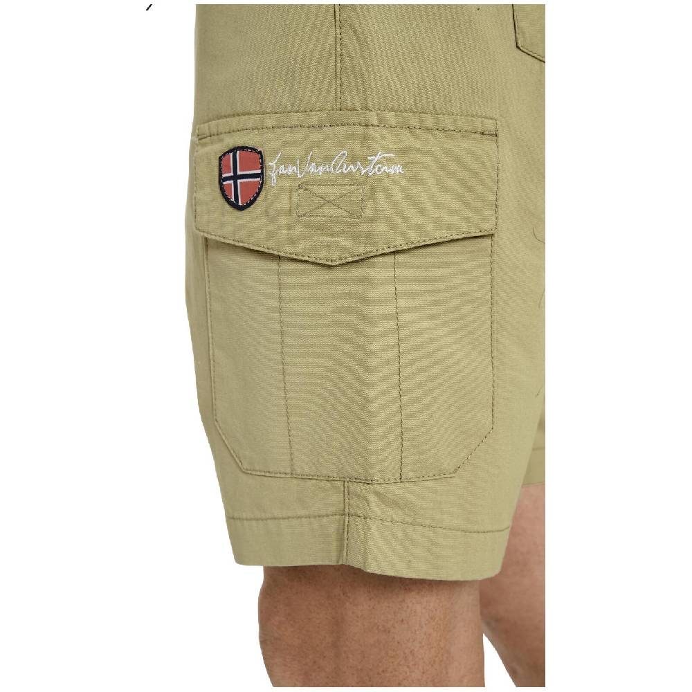 Jan Vanderstorm Tiefbundbermuda TOLVI Hellgrün