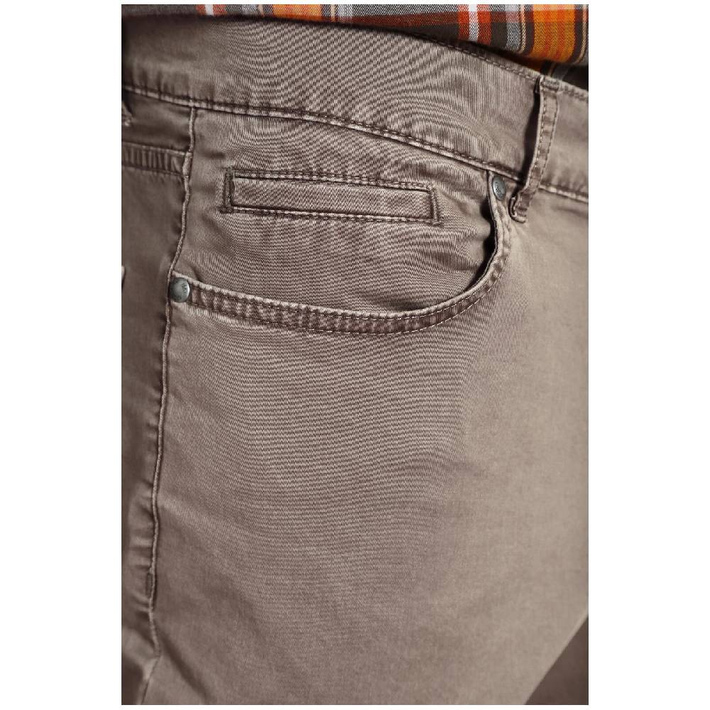 Jan Vanderstorm Tiefbundhose AKSEL Braun