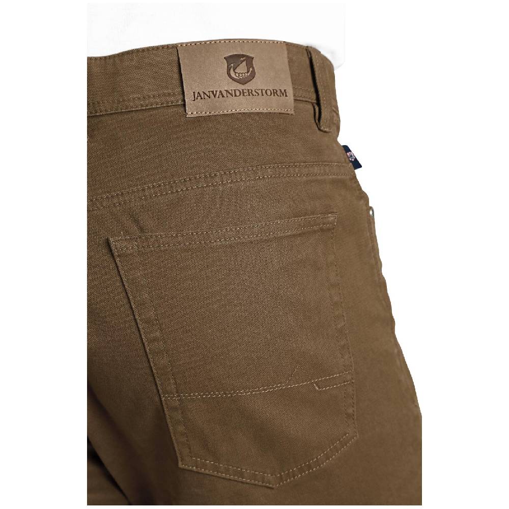Jan Vanderstorm Tiefbundhose BALDER Braun