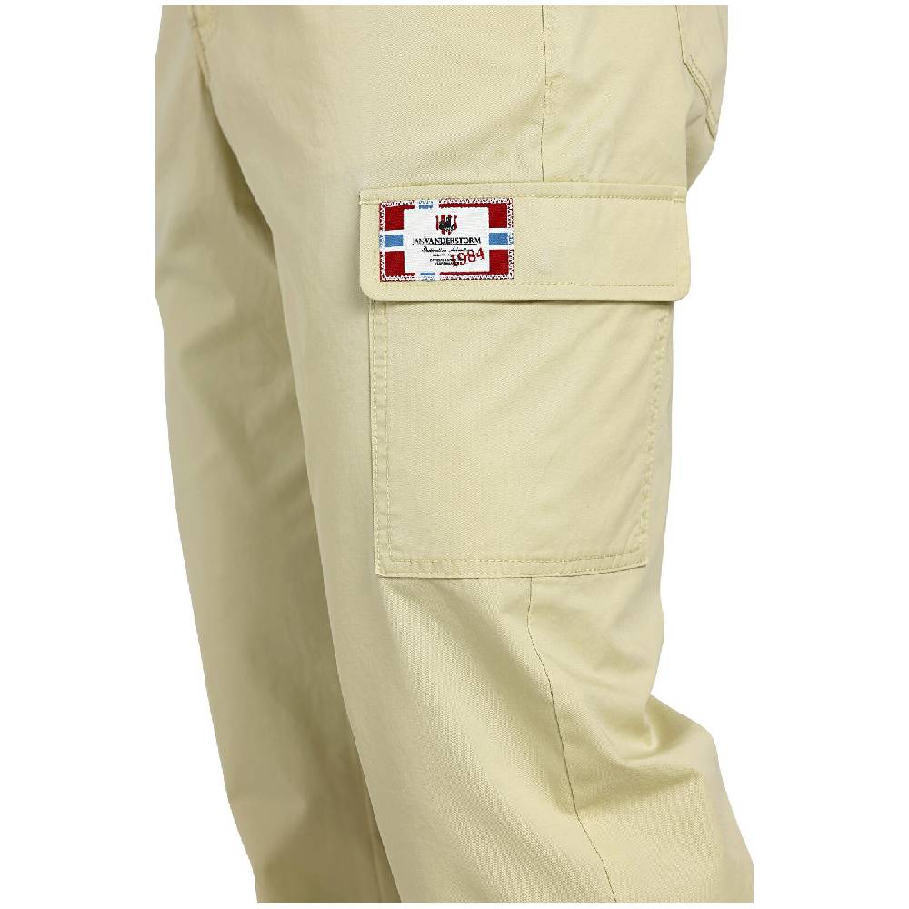 Jan Vanderstorm Tiefbundhose ENGELBREKT Gelb