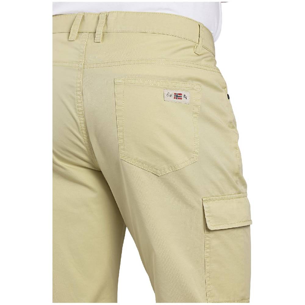 Jan Vanderstorm Tiefbundhose ENGELBREKT Gelb