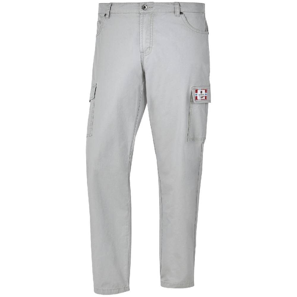 Jan Vanderstorm Tiefbundhose ENGELBREKT hellgrau