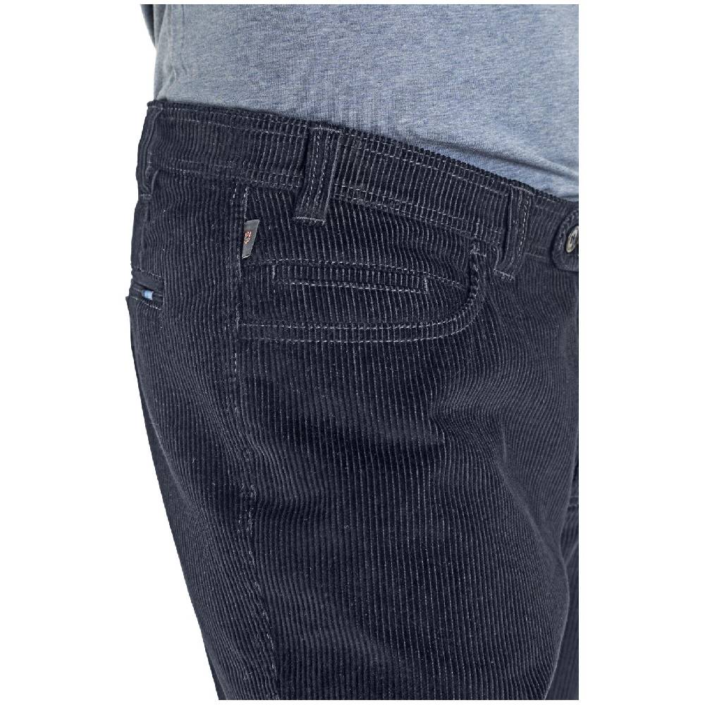 Jan Vanderstorm Tiefbundhose ERLIS Dunkelblau