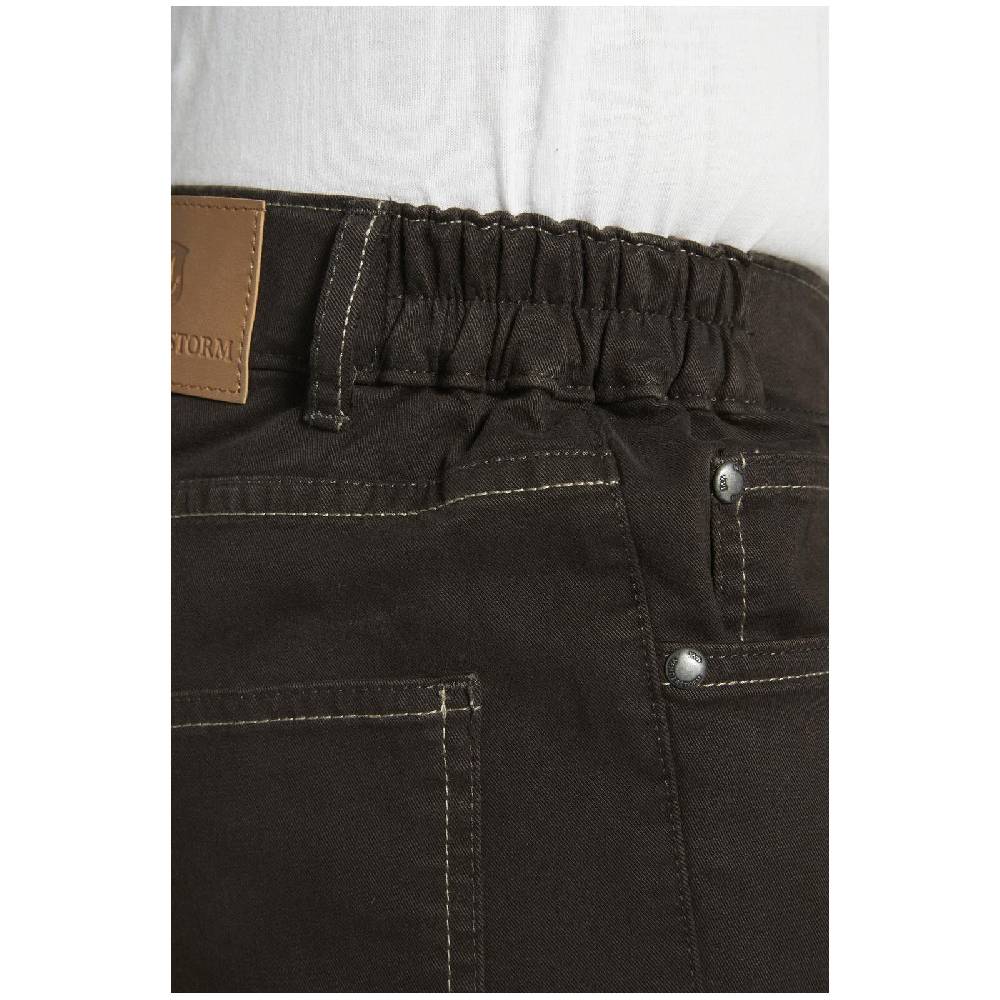 Jan Vanderstorm Tiefbundhose FIETE Dunkelbraun