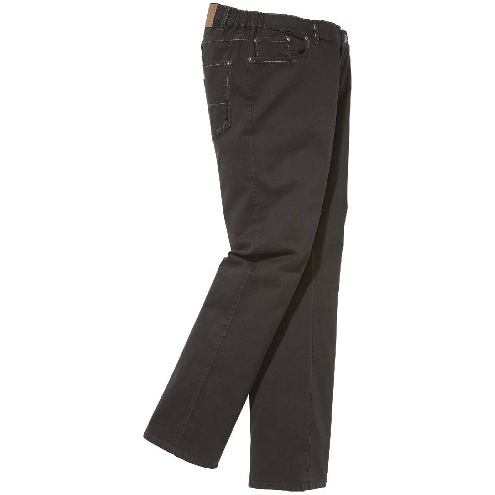 Jan Vanderstorm Tiefbundhose FIETE Dunkelbraun