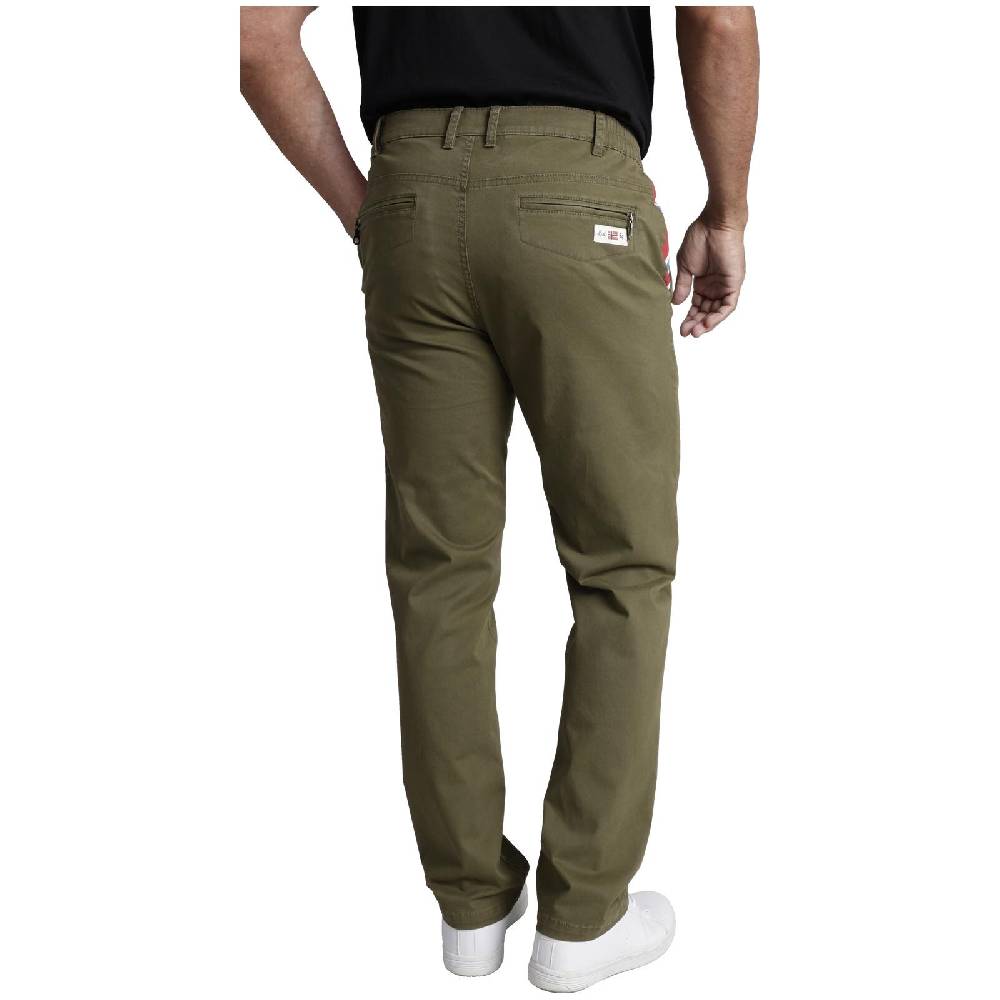 Jan Vanderstorm Tiefbundhose GOSBERT Oliv