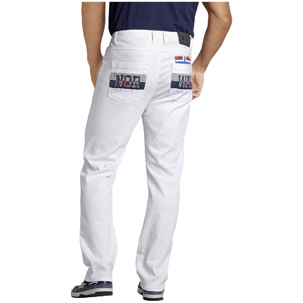 Jan Vanderstorm Tiefbundhose GUNTRAM Weiß