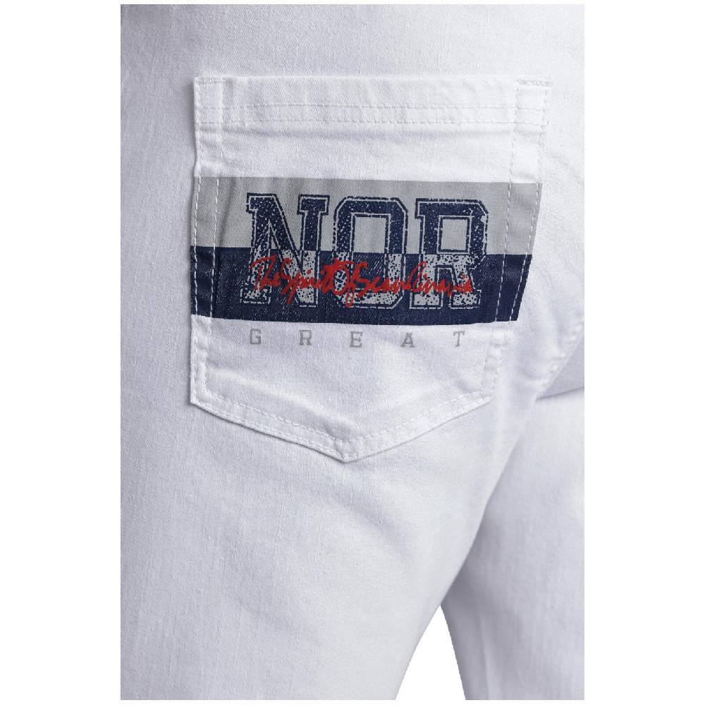 Jan Vanderstorm Tiefbundhose GUNTRAM Weiß