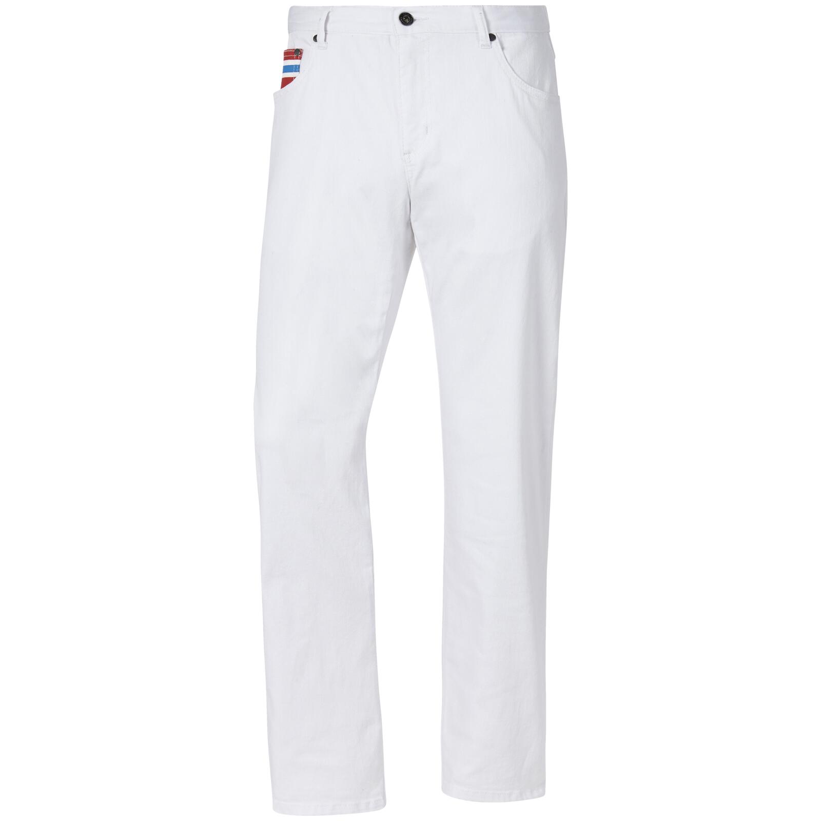 Jan Vanderstorm Tiefbundhose GUNTRAM weiß