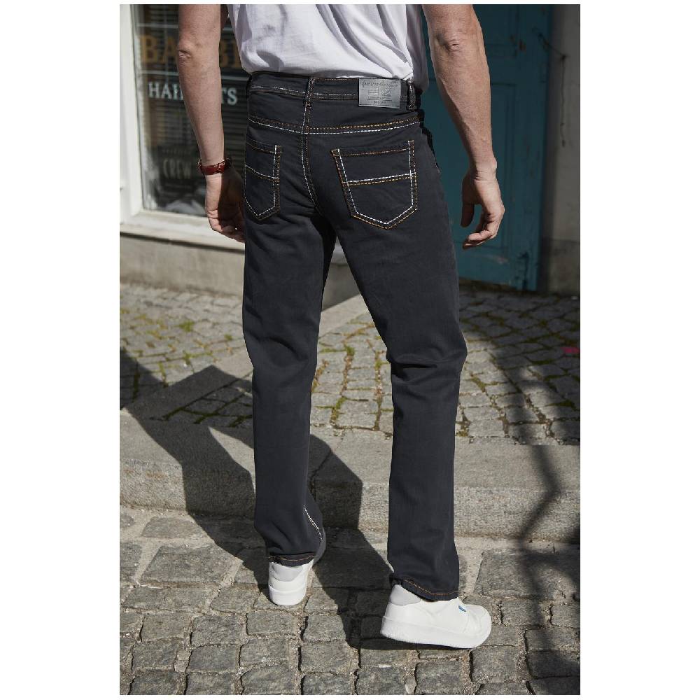 Jan Vanderstorm Tiefbundhose HEINIKE Dunkelblau