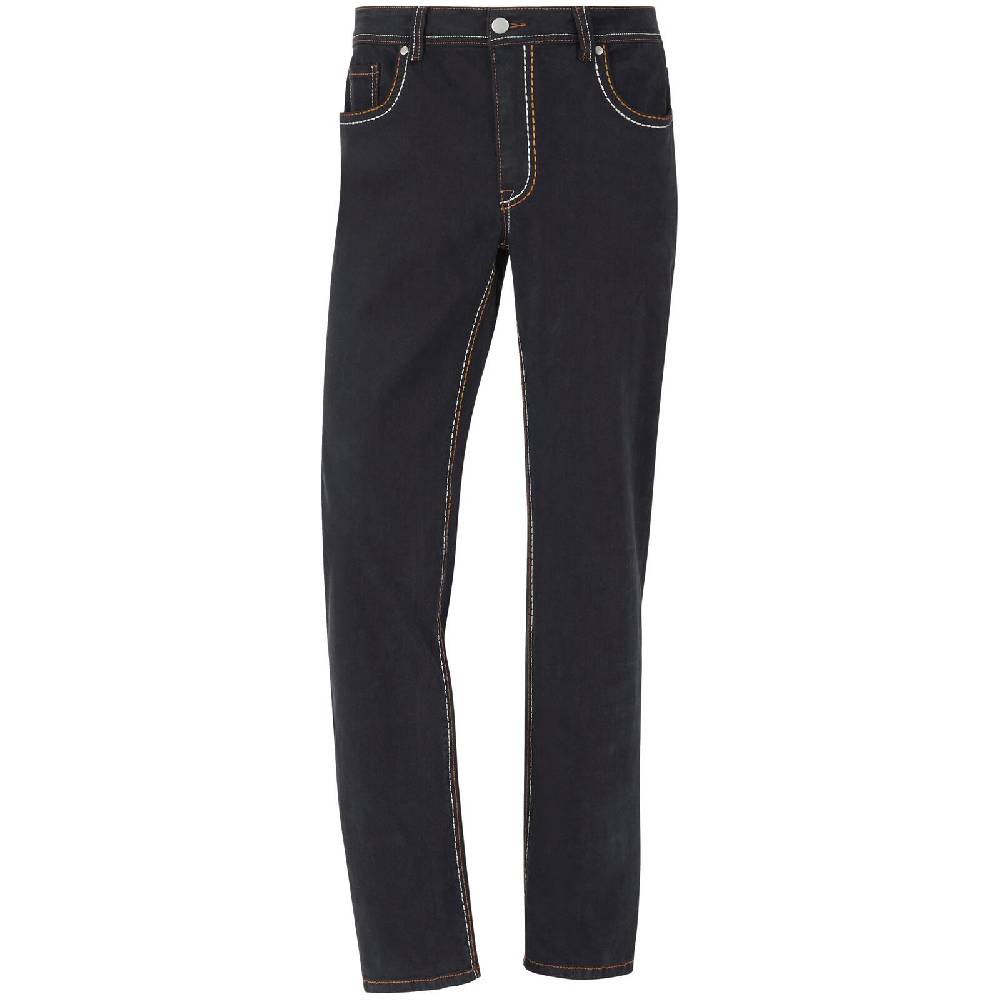 Jan Vanderstorm Tiefbundhose HEINIKE dunkelblau