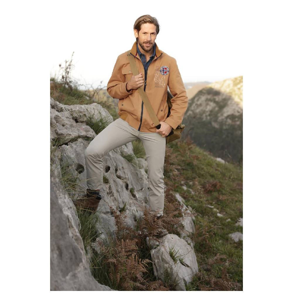 Jan Vanderstorm Tiefbundhose HILDBERT Beige